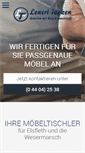 Mobile Screenshot of lenert-tapken.de